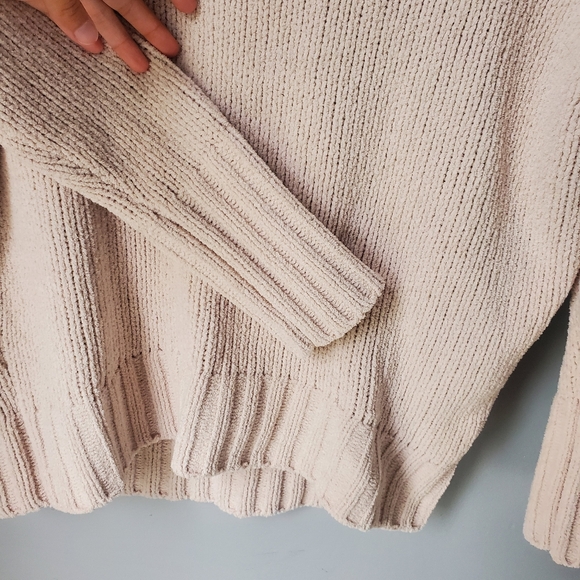 Philosophy Beige Mockneck Sweater XS - Picture 3 of 5